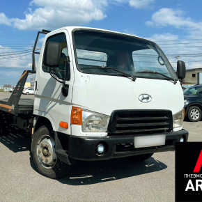 Установка пневмоподвески на Hyundai HD78