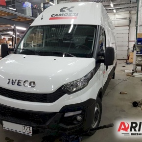 Установка пневмоподвески на заднюю ось IVECO DAILY 35S
