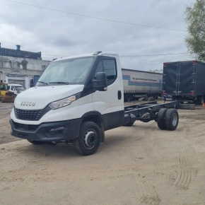 Установка пневмоподвески на Iveco Daily 70C с двухконтурной системой управления 