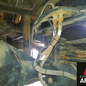 Задний мост с рессорами КАМАЗ 4308 (Камазенок)