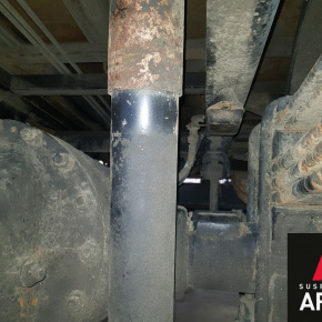 Задний мост с рессорами КАМАЗ 4308 (Камазенок)