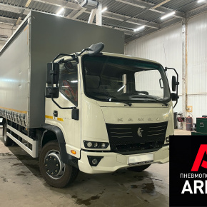 Установка пневмоподвески на КАМАЗ Компас 12