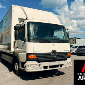 Установка пневмоподвески на Mercedes-Benz Atego