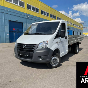 Пневмоподвеска и вставки в раму на Газель NEXT