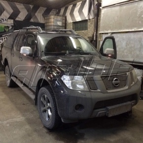 Пневмоподвеска на Nissan Navara 2,5TDi 2013г.в.