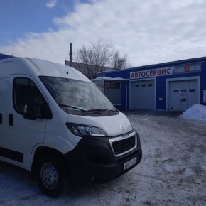 Установка вспомогательной пневмоподвески Peugeot Boxer на заднюю 