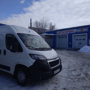 Установка вспомогательной пневмоподвески Peugeot Boxer на заднюю 