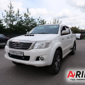 Пневмоподвеска на Toyota Hilux 7