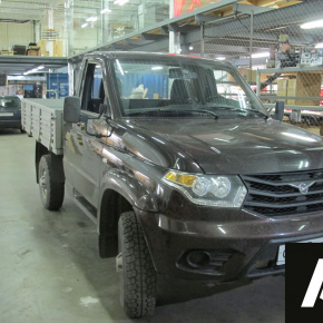 Пневмоподвеска на УАЗ Патриот карго 2017