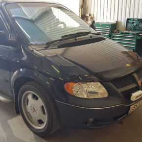 Усиленные рессоры на Dodge Caravan или пневмоподвеска