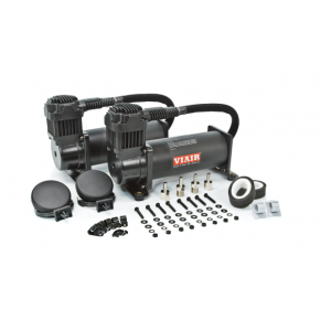 Комплект из 2-х компрессоров VIAIR 444C, черный матовый