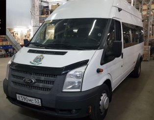 Установка задней пневмоподвески с системой управления из салона ﻿Ford Transit RWD