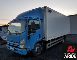 Установка пневмоподвески на заднюю ось ISUZU NP75
