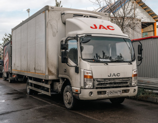 Пневмоподвеска на JAC N-80
