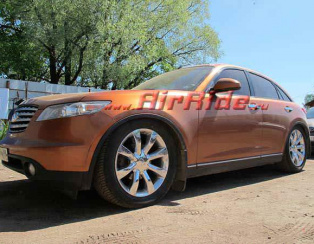 Пневмоподвеска на Infiniti FX35