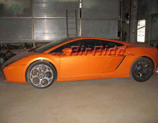 Пневмоподвеска на Lamborghini Gallardo