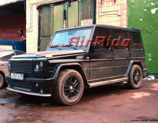 Пневмоподвеска на Mercedes G500