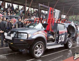 Пневмоподвеска на Mitsubishi L200