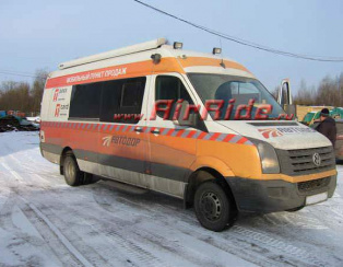 Пневмоподвеска на VW Crafter 50
