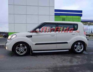 Пневмоподвеска на Kia Soul