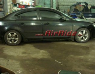 Пневмоподвеска на Mazda 3