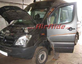 Пневмоподвеска на Mercedes Sprinter 316 4WD