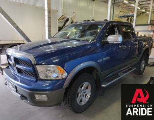 Установка пневмоподвески на заднюю ось Dodge Ram 1500