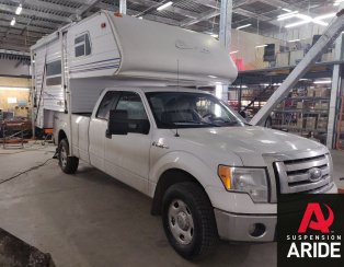 Установка пневмоподвески на заднюю ось Ford F150