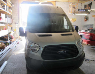 Установка пневмоподвески Ford Transit FWD 2016