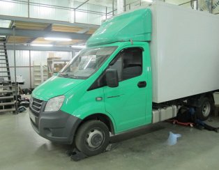 Установка пневмоподвески Газель NEXT шасси