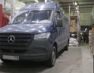 Установка пневмоподвески Mercedes Sprinter
