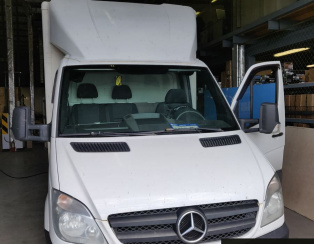Установка пневмоподвески на заднюю ось Mercedes Sprinter 515 (04.07.2018)