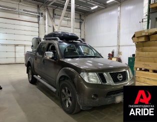 Пневмоподвеска на заднюю ось Nissan Navara D40