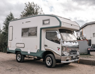Пневмоподвеска на Toyota Dyna