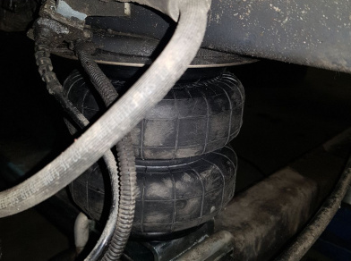 Рис. 3 Наши проекты: Пневмоподвеска на Fiat Ducato 2016 года - Этапы установки