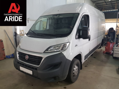 Рис. 1 Наши проекты: Пневмоподвеска на Fiat Ducato 2016 года - Этапы установки