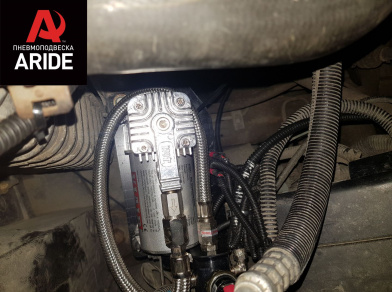 Рис. 21 Наши проекты: Пневмоподвеска на GMC Savanna для комфорта - Этапы установки