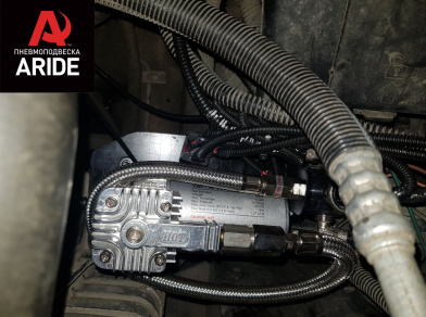 Рис. 20 Наши проекты: Пневмоподвеска на GMC Savanna для комфорта - Этапы установки