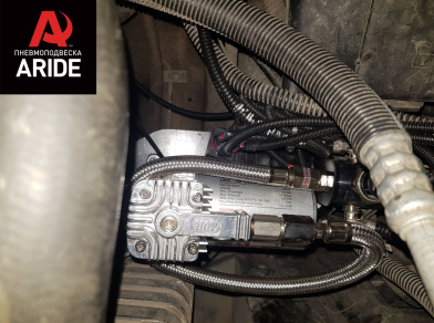 Рис. 19 Наши проекты: Пневмоподвеска на GMC Savanna для комфорта - Этапы установки