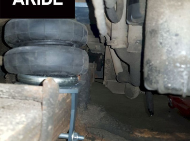 Рис. 7 Наши проекты: Пневмоподвеска на Foton Aumark 1061 - Этапы установки