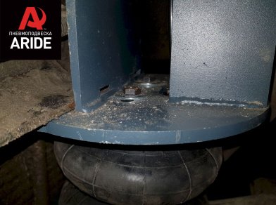 Рис. 9 Наши проекты: Пневмоподвеска на ГАЗ (GAZ) Валдай - Этапы установки