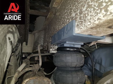 Рис. 3 Наши проекты: Пневмоподвеска на Renault Master для грузоподъемности - Этапы установки