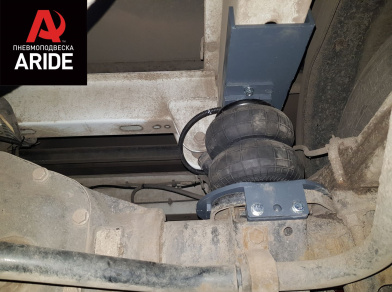 Рис. 7 Наши проекты: Пневмоподвеска на Renault Master для грузоподъемности - Этапы установки