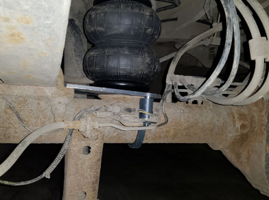 Рис. 8 Наши проекты: Пневмоподвеска на ﻿Ford Transit RWD для грузоподъемности - Этапы установки