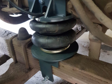 Рис. 11 Наши проекты: Пневмоподвеска на ﻿МАЗ Зубренок (43070) - Этапы установки