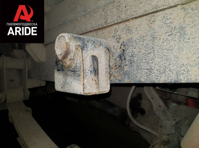 Рис. 12 Наши проекты: Пневмоподвеска на ﻿Kia Bongo III - Этапы установки