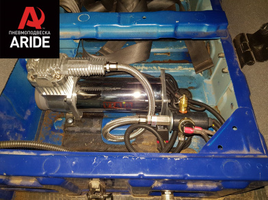 Рис. 13 Наши проекты: Пневмоподвеска на ﻿Kia Bongo III - Этапы установки