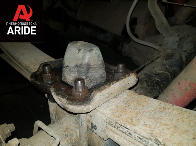 Рис. 15 Наши проекты: Пневмоподвеска на ﻿Kia Bongo III - Этапы установки