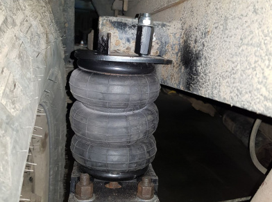 Рис. 2 Наши проекты: Пневмоподвеска на ﻿Kia Bongo III - Этапы установки