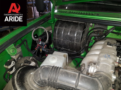 Рис. 12 Наши проекты: Пневмоподвеска на ﻿УАЗ Профи (Profi) - Этапы установки